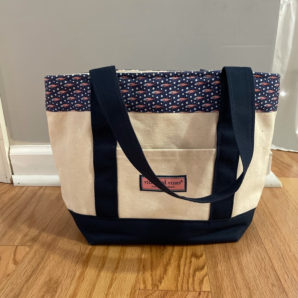 Brand New Vineyard Vines Small Canvas Purse